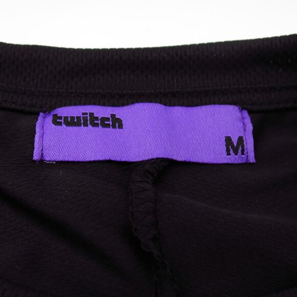 Twitch Partner Jersey TwitchCon 2019 Exclusive Size M Purple Black - Picture 9 of 14